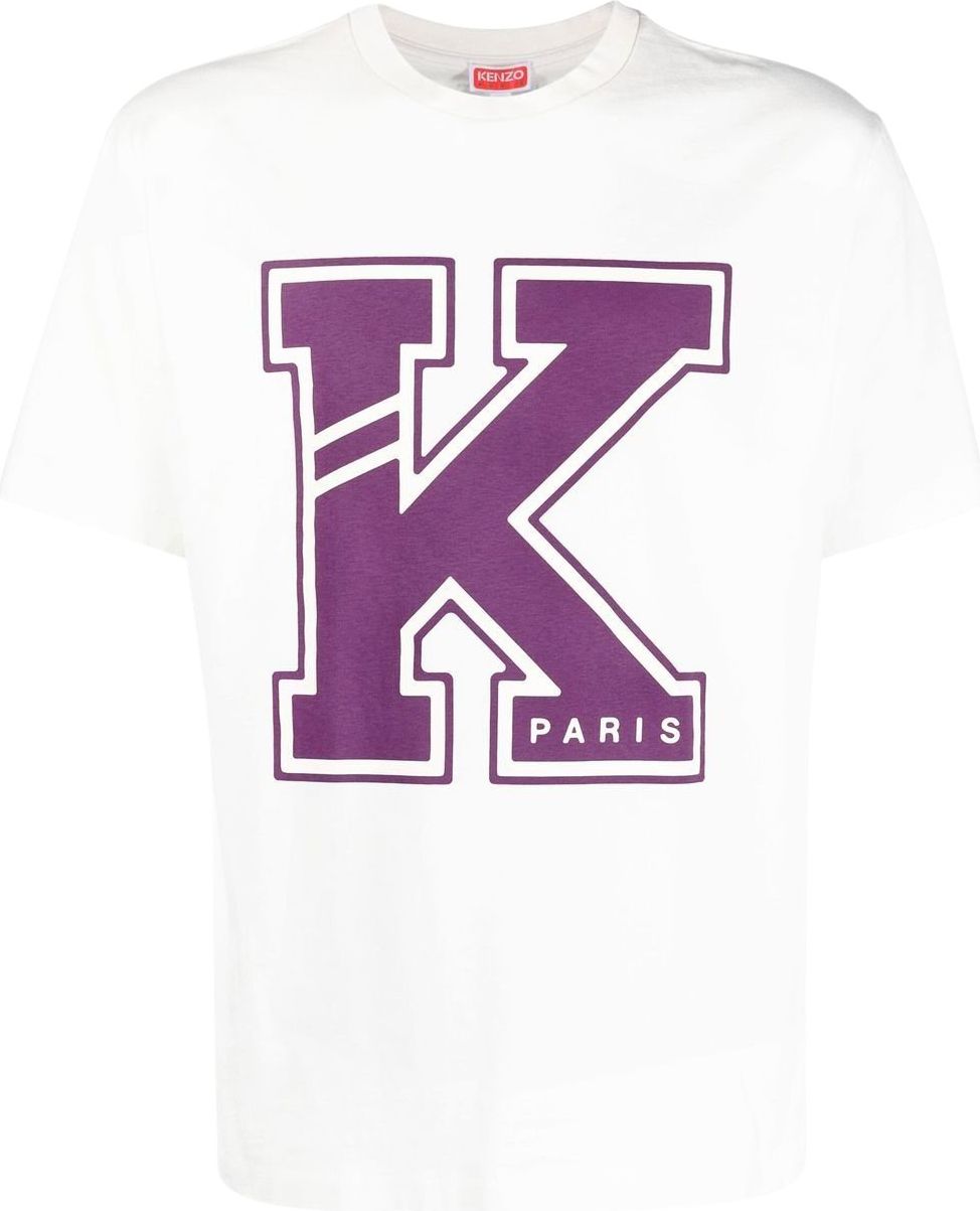 Kenzo K Logo T-Shirt Wit