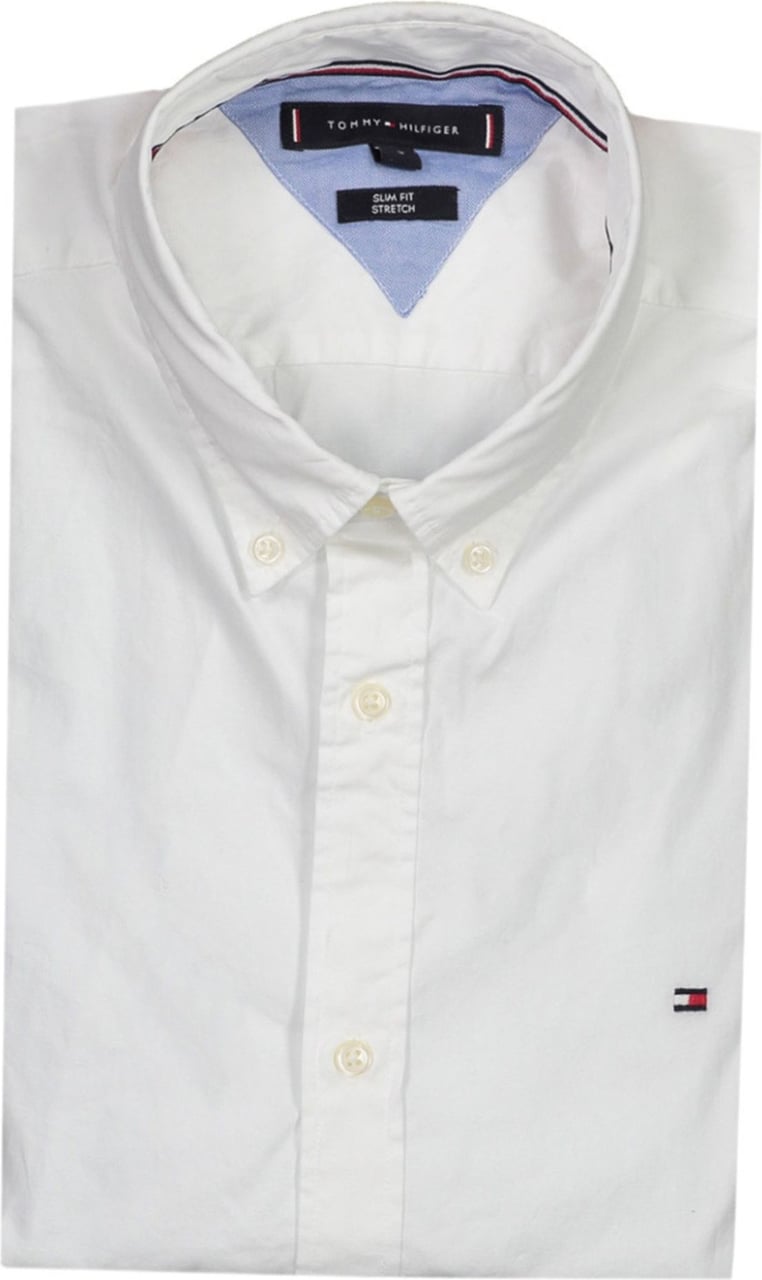 kroon Tactiel gevoel Susteen Tommy Hilfiger Overhemd Wit | Vanaf €94,90