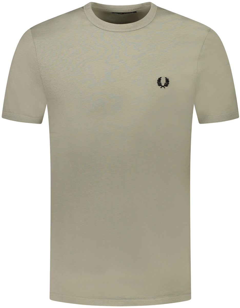 Fred Perry T-shirt Groen Groen