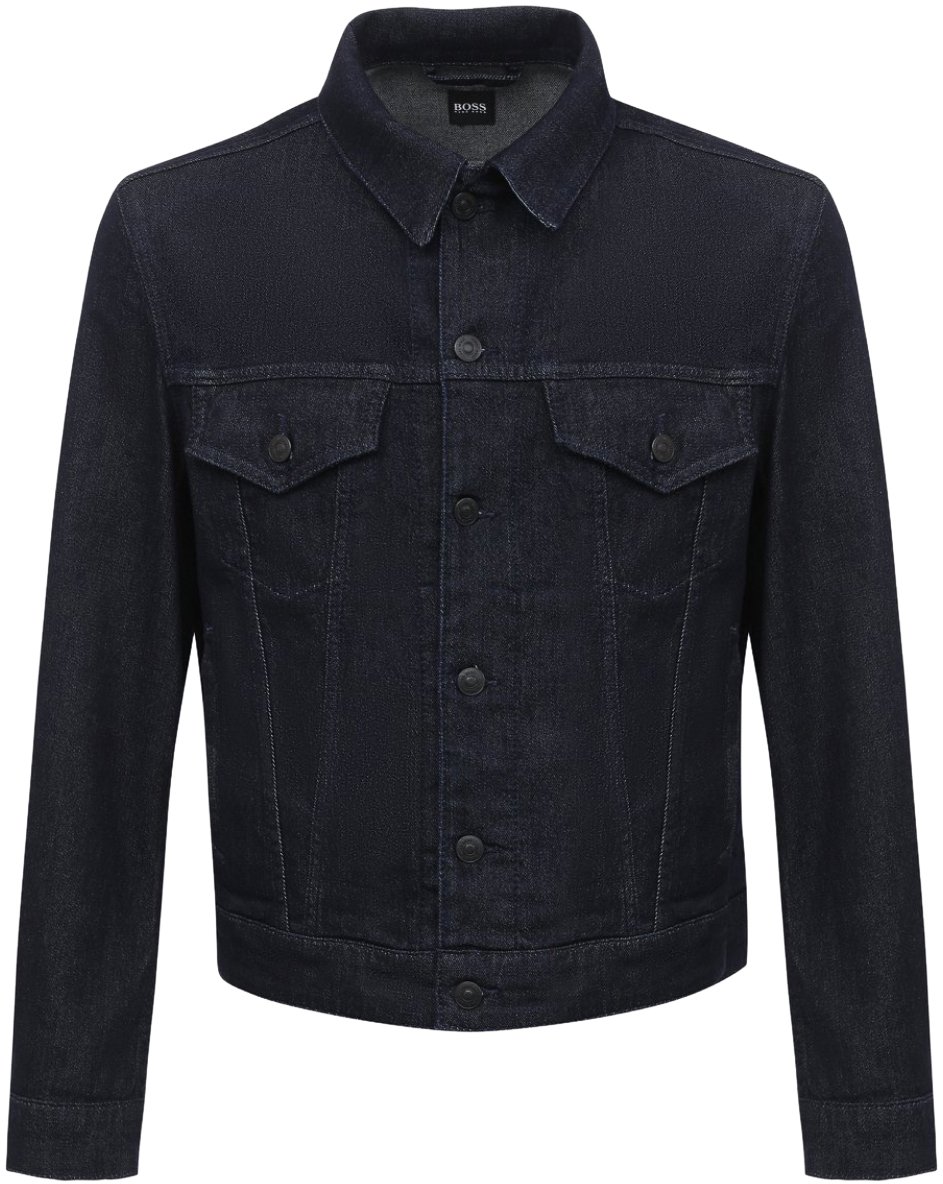 Denim jacket hugo boss clearance