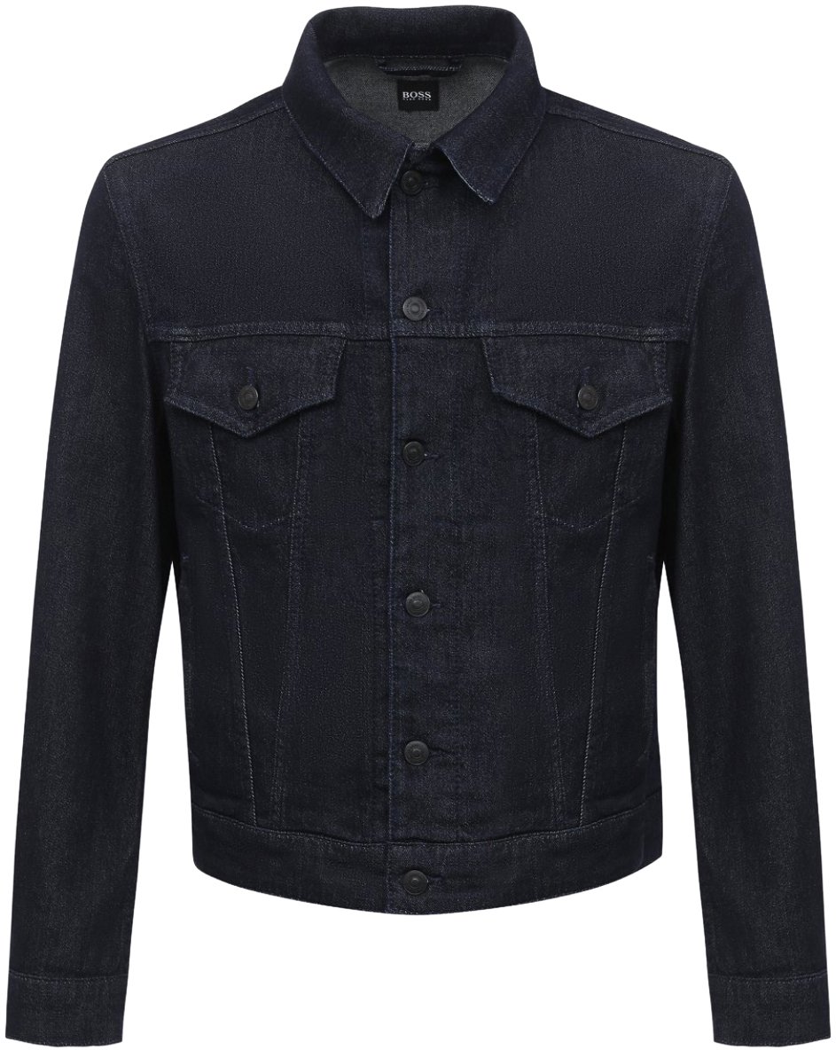 Hugo Boss Pasedena Denim Jacket Blauw