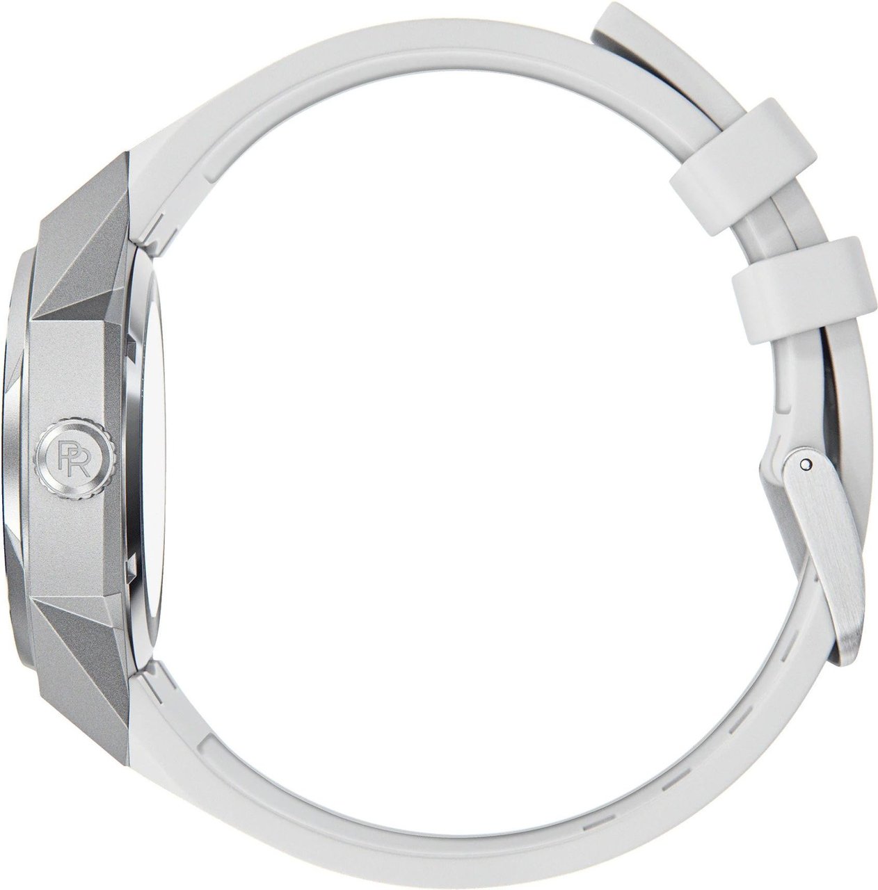 Paul Rich Elements Moonlight Crystal Rubber ELE02R-A horloge Wit