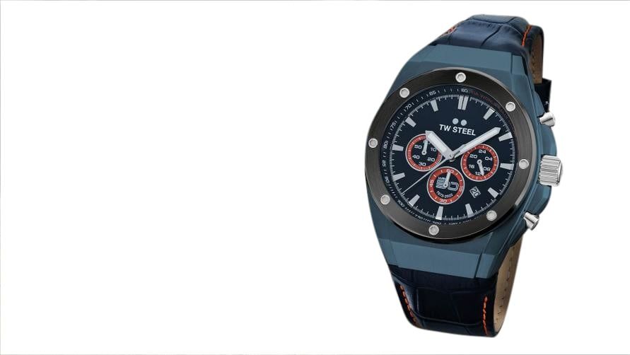 TW Steel CE4110 CEO Tech Special Edition horloge 44 mm Blauw