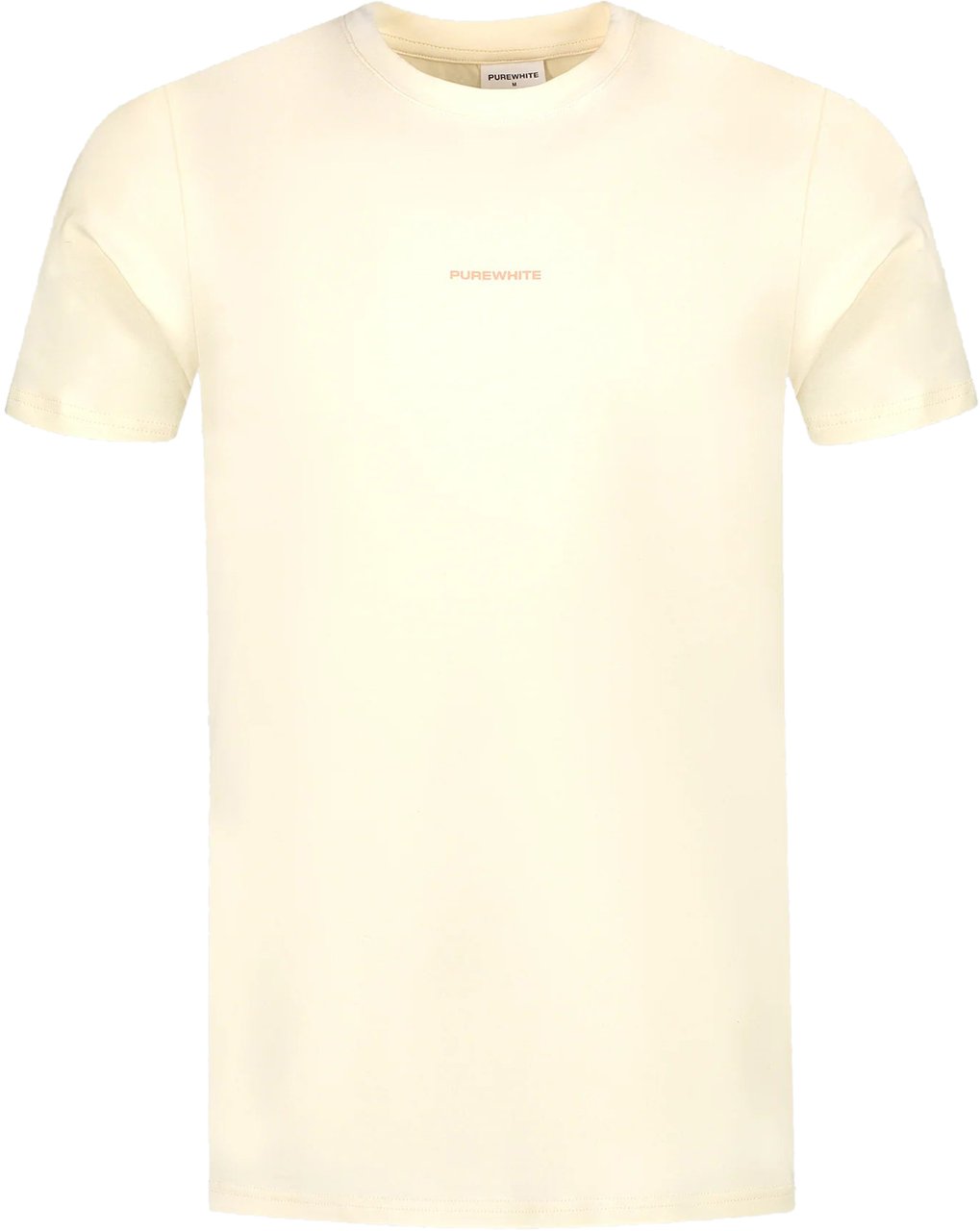 Purewhite Purewhite Enigma Gradient T-shirt Ecru Beige