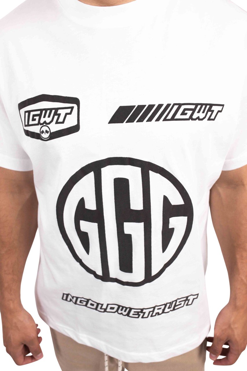 In Gold We Trust The TT T-Shirt Heren Wit Vanaf € 79,95