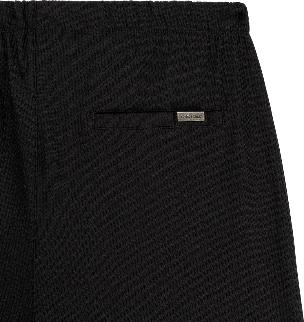 Quotrell Quotrell Couture - Avignon Shorts | Black Zwart