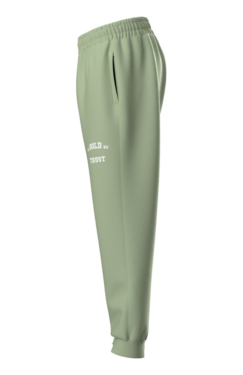 In Gold We Trust The Alligator Caladon Green Groen