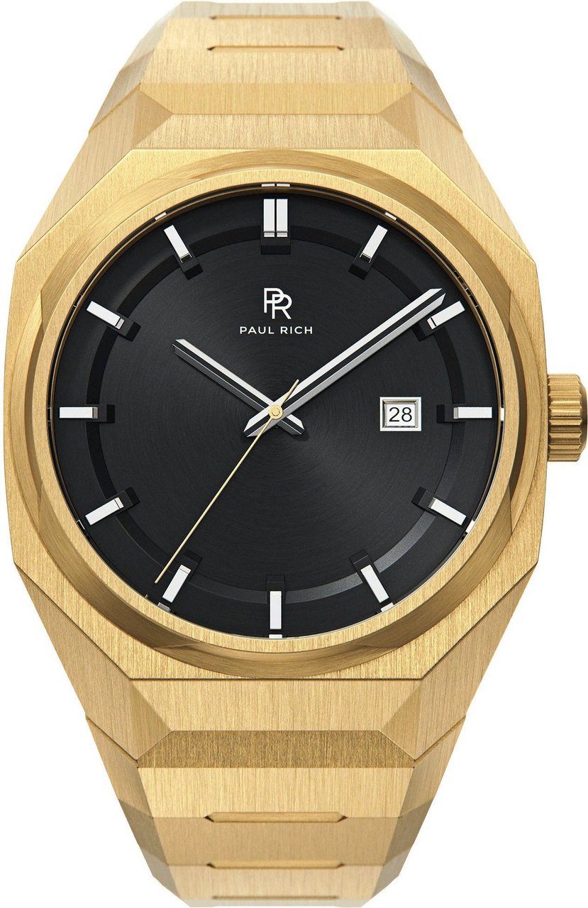 Paul Rich Elements Black Tiger Steel ELE03-A automatisch horloge Zwart