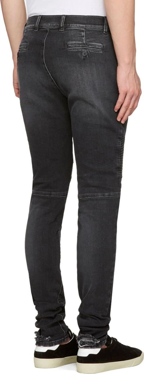 Balmain Balmain Cotton Denim Jeans Zwart