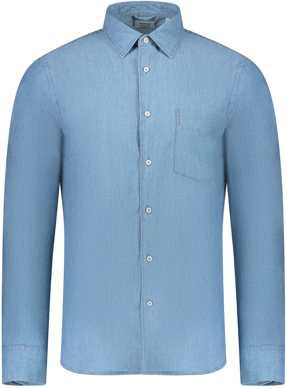 Aspesi Overhemd Blauw Blauw