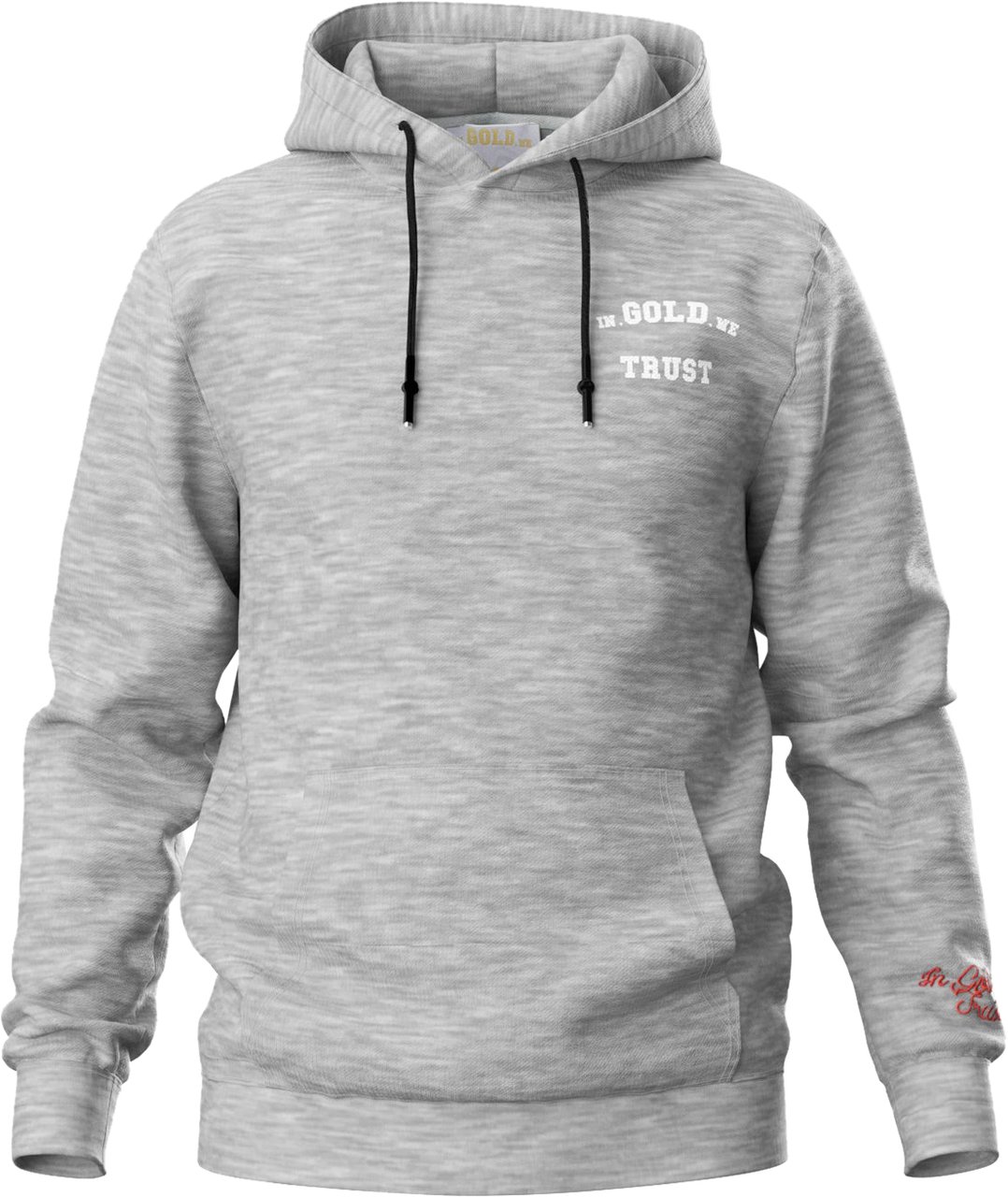 In Gold We Trust The Notorious Hoodie Grijs