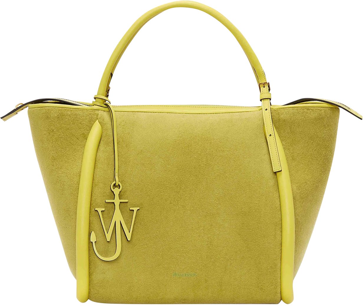 J.W. Anderson Bumper 31 Terry Towel tote bag Groen