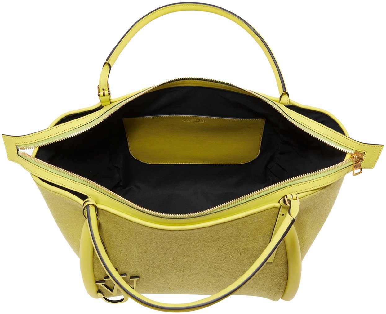 J.W. Anderson Bumper 31 Terry Towel tote bag Groen