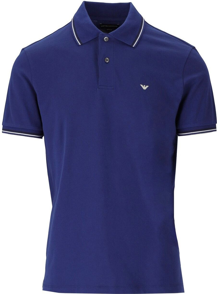Emporio Armani T-shirts And Polos Blue Blauw