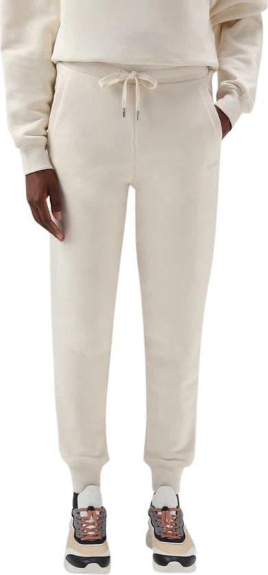 Woolrich Trousers White Wit