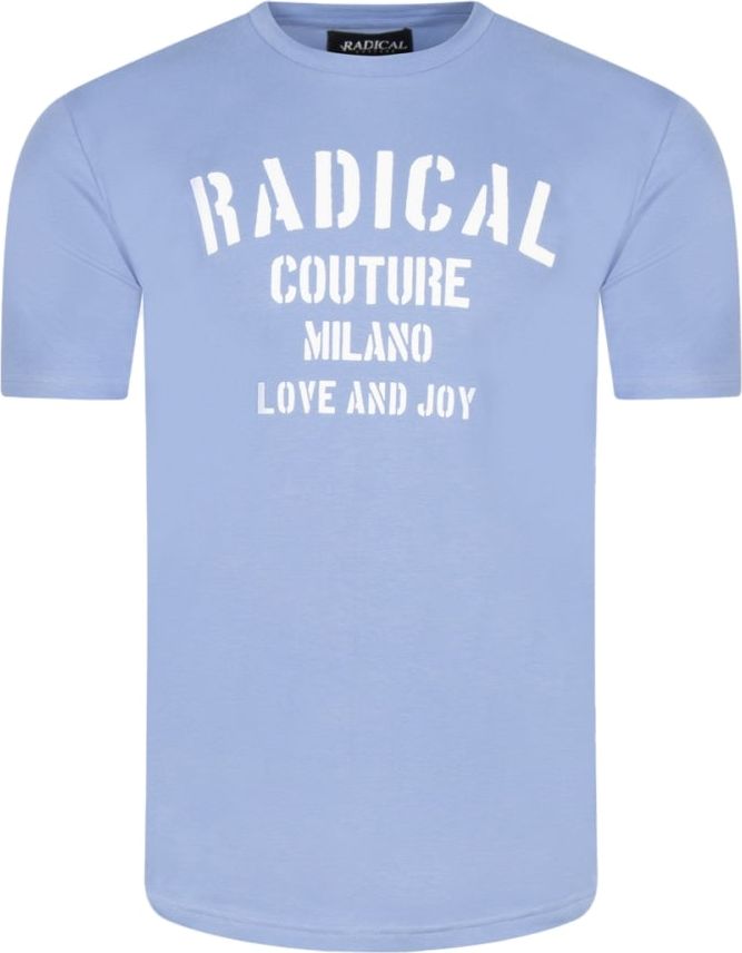 Radical T-SHIRT ELIO MILANO LOVE AND JOY | Blue Blauw