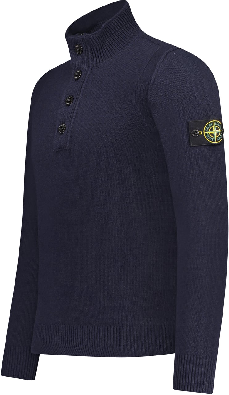 Stone Island Trui Blauw Blauw