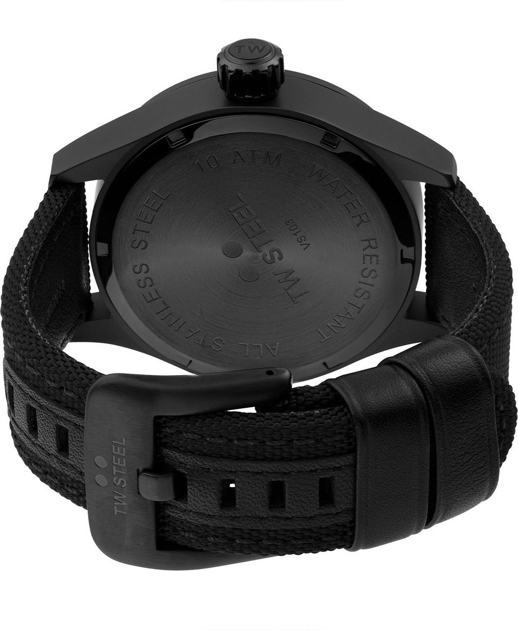 TW Steel VS103 Volante horloge 45 mm Zwart