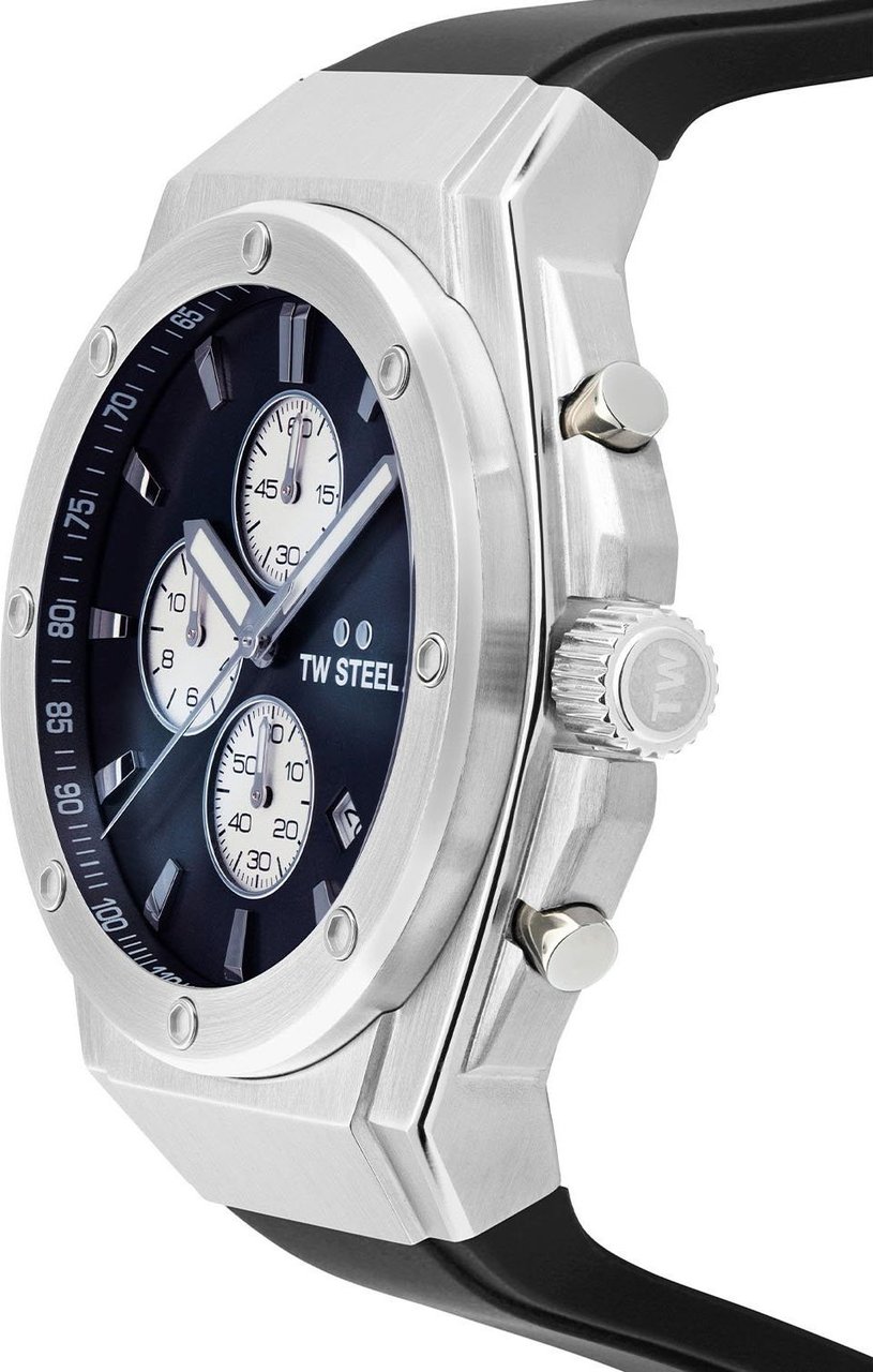 TW Steel CE4100 CEO Tech chronograaf horloge 44 mm Grijs