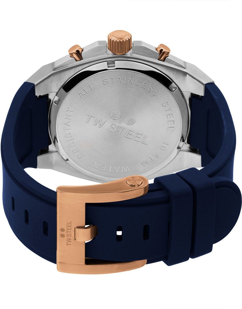 TW Steel CE4105 CEO Tech chronograaf horloge 44 mm Blauw