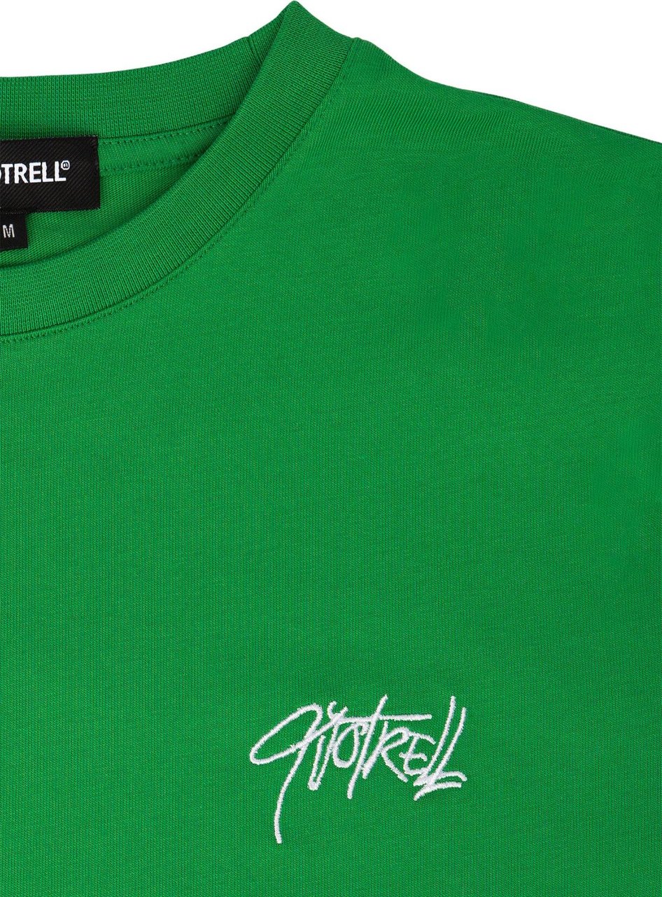 Quotrell Monterey T-shirt | Green/white Groen