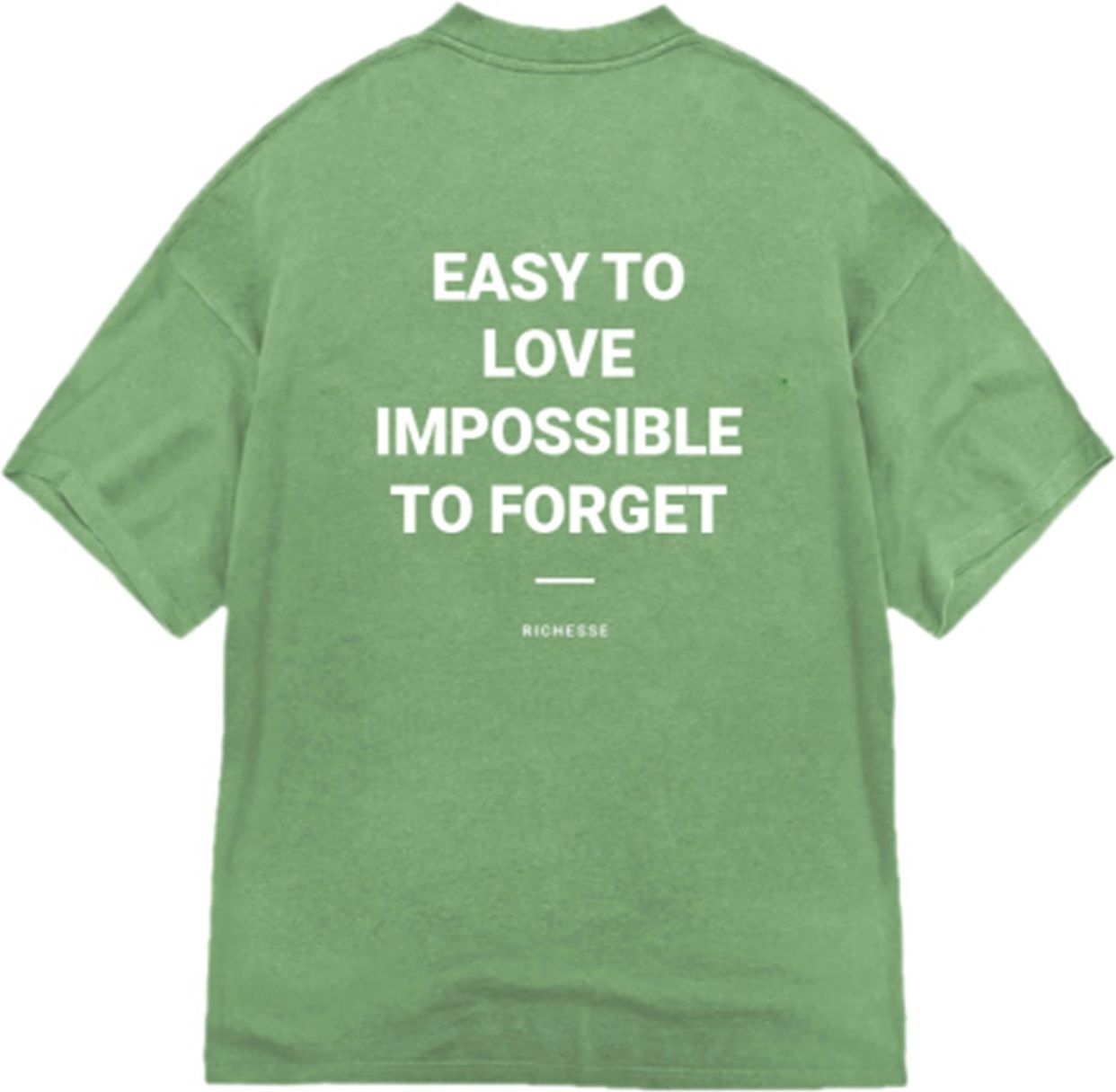 Richesse Unforgettable Groen Shirt Groen