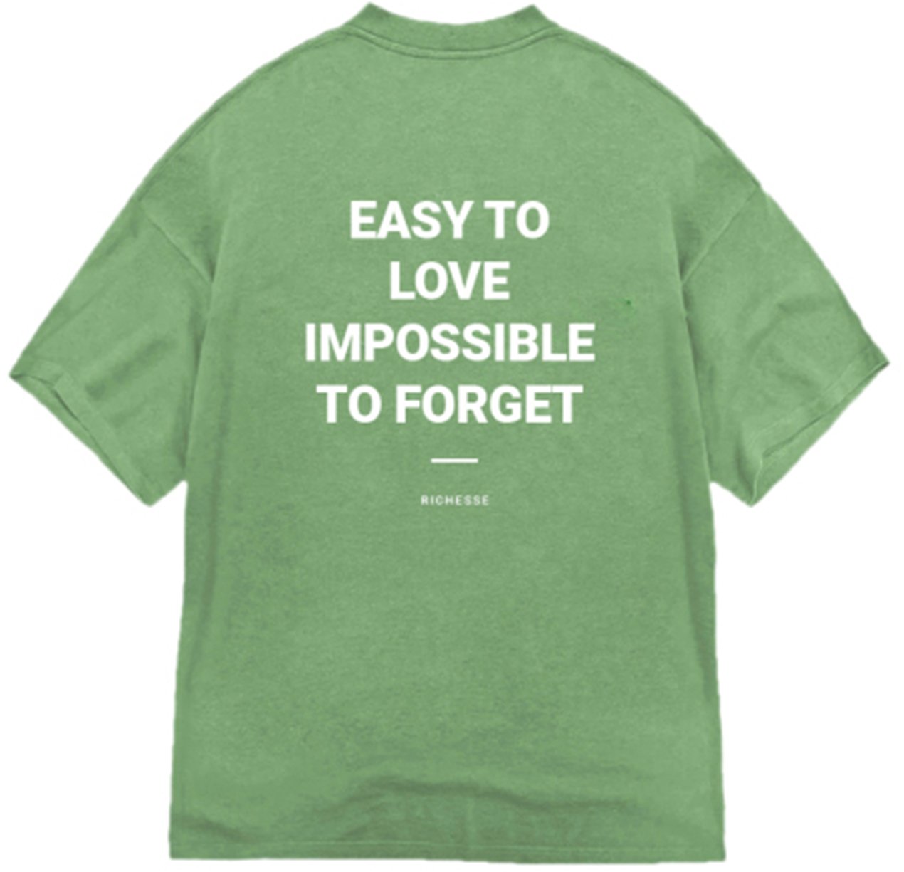 Richesse Unforgettable Groen Shirt Groen