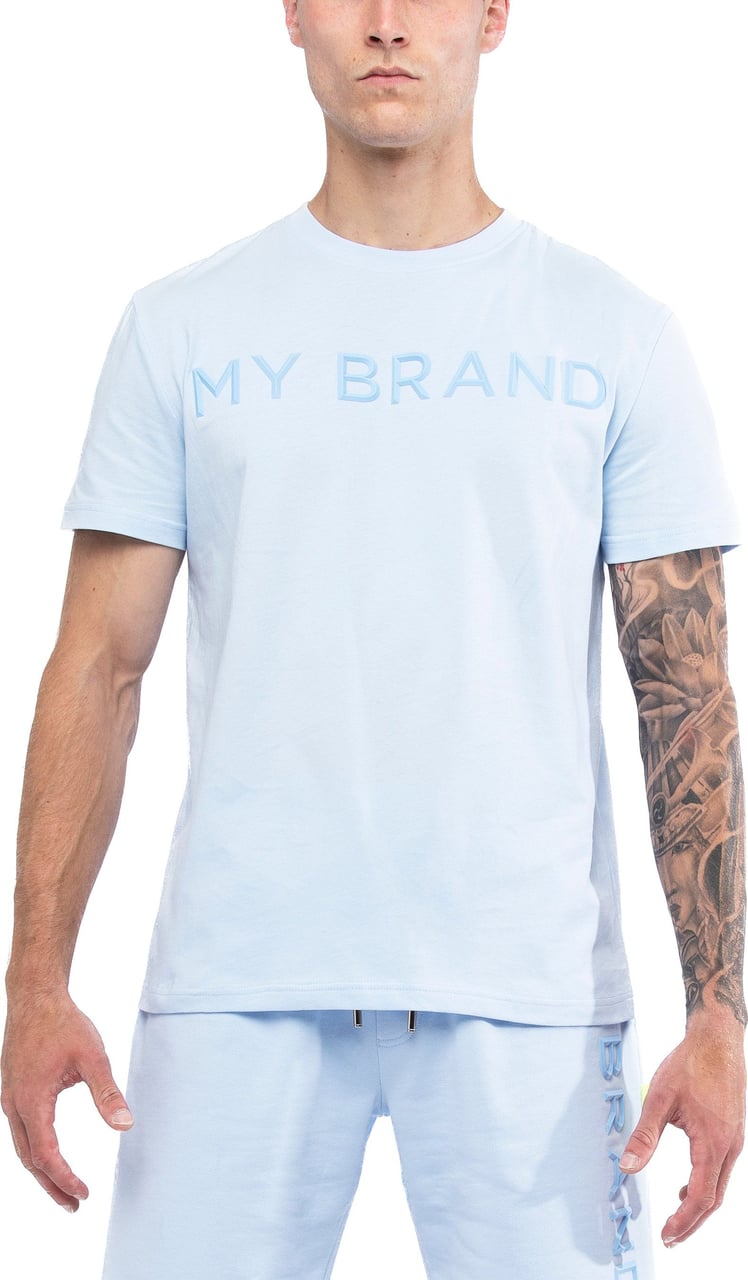 My Brand Sky capsule t shirt Blauw