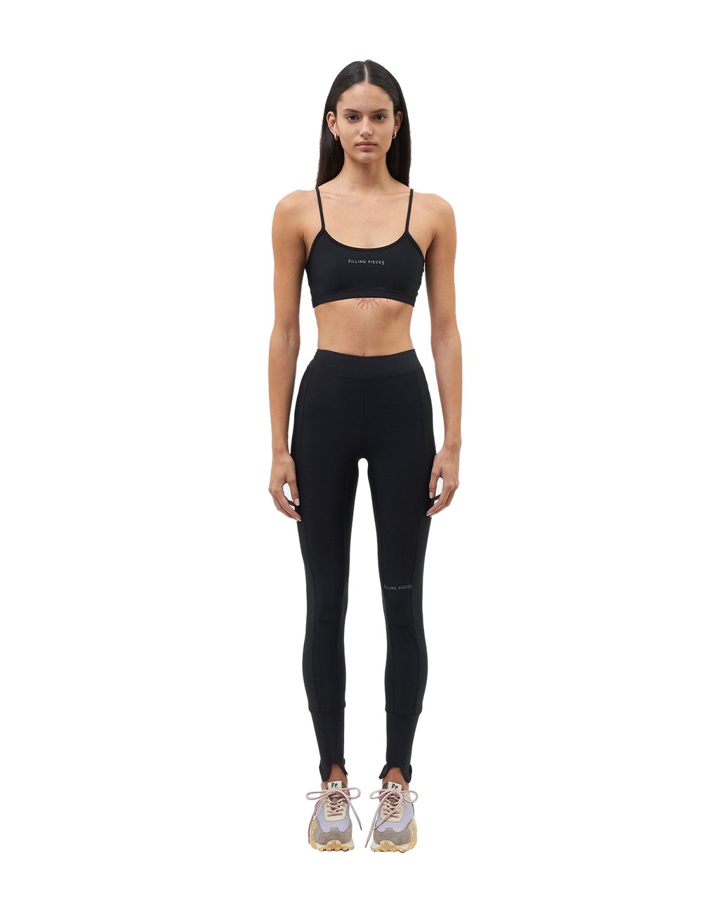 Filling Pieces Female Sports Bra Black Zwart