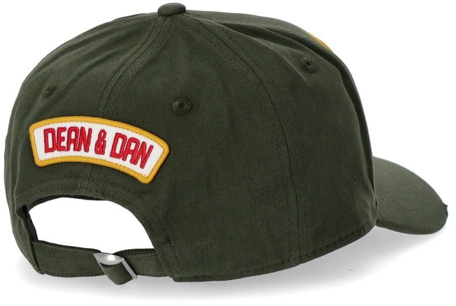 Dsquared2 Dsq2 Military Green Baseball Cap Green Groen