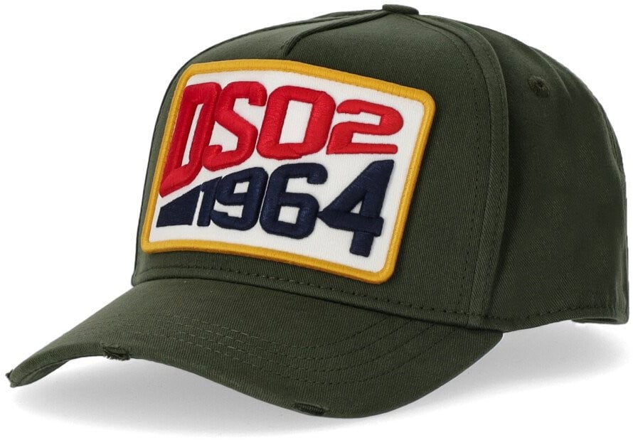 Dsquared2 Dsq2 Military Green Baseball Cap Green Groen