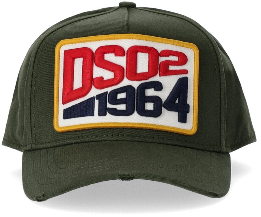 Dsquared2 Dsq2 Military Green Baseball Cap Green Groen