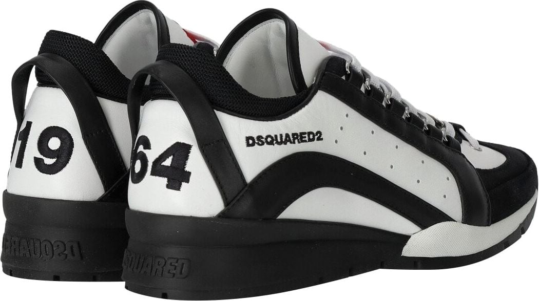 Dsquared2 Legendary White Black Sneaker White Wit