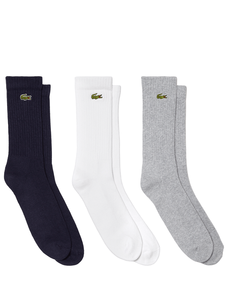Lacoste chaussettes a patch logo Divers