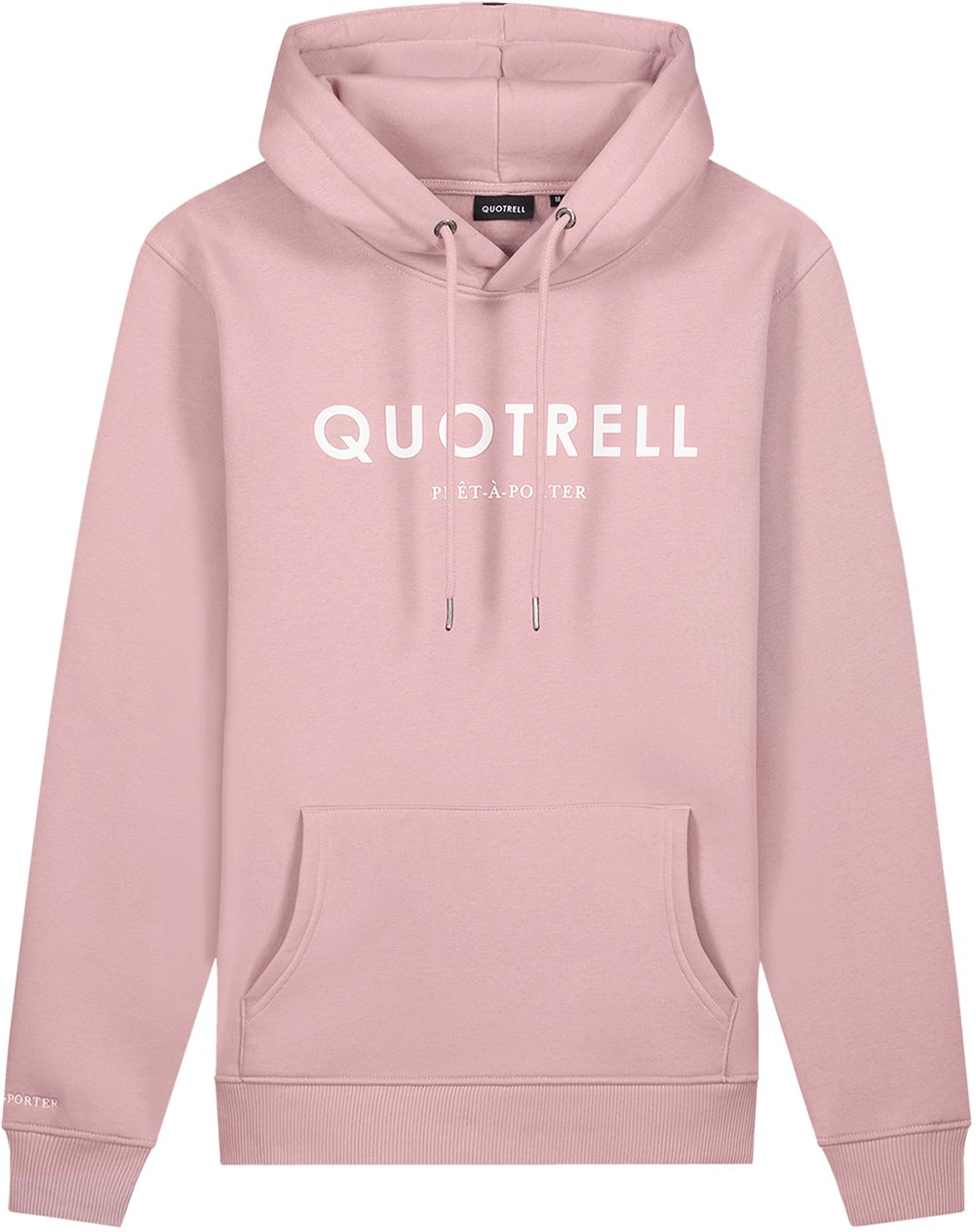 Quotrell Basic Hoodie | Mauve / White Roze