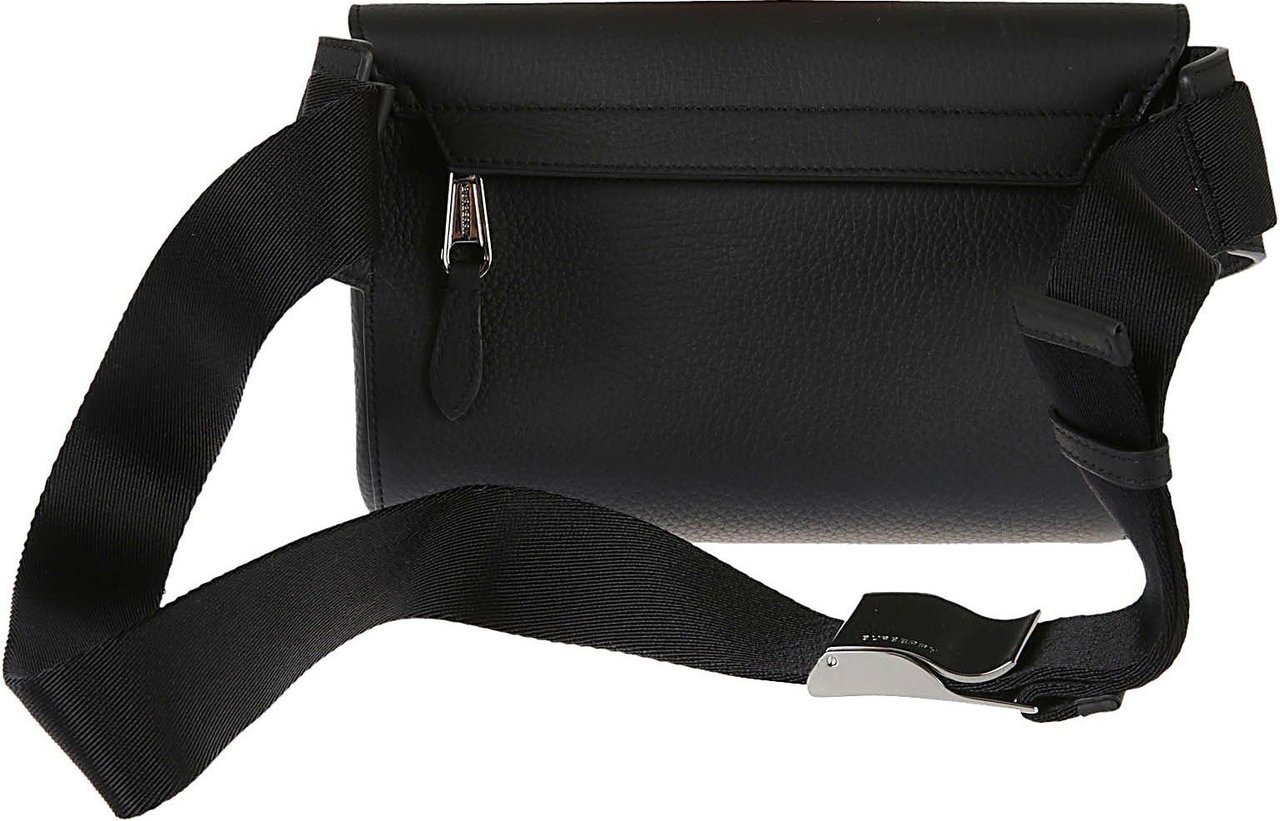 Burberry Burberry Leather Belt Bag Zwart