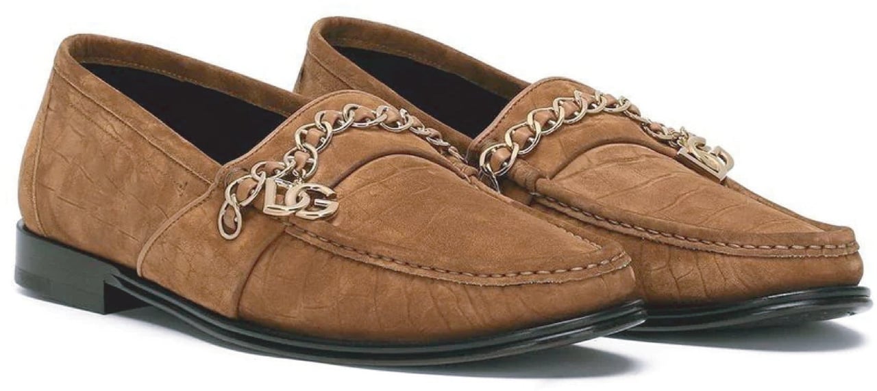 Dolce & Gabbana Dolce & Gabbana Suede Loafers Bruin