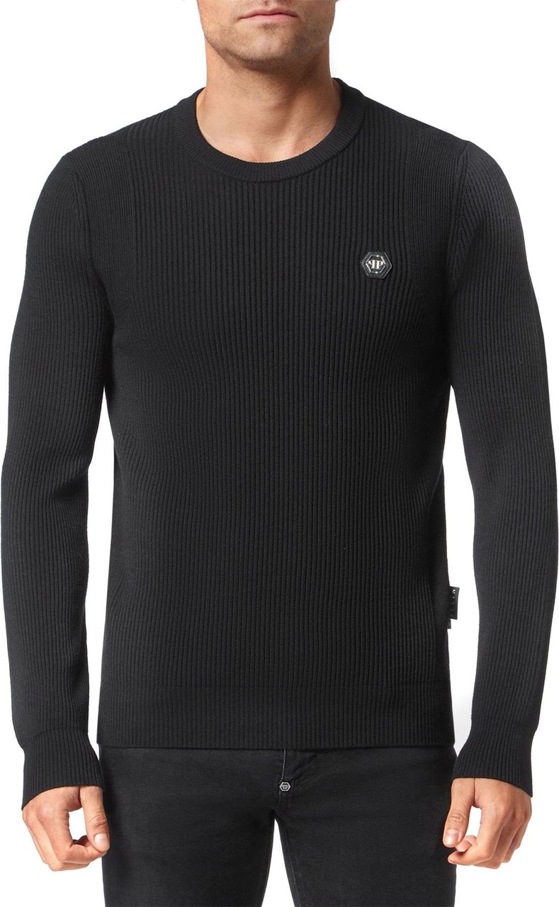 Philipp Plein Sweaters Black Zwart