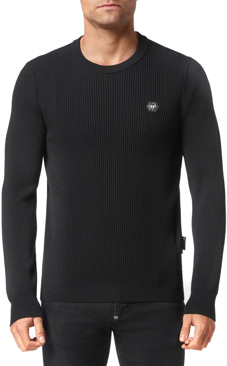 Philipp Plein Sweaters Black Zwart