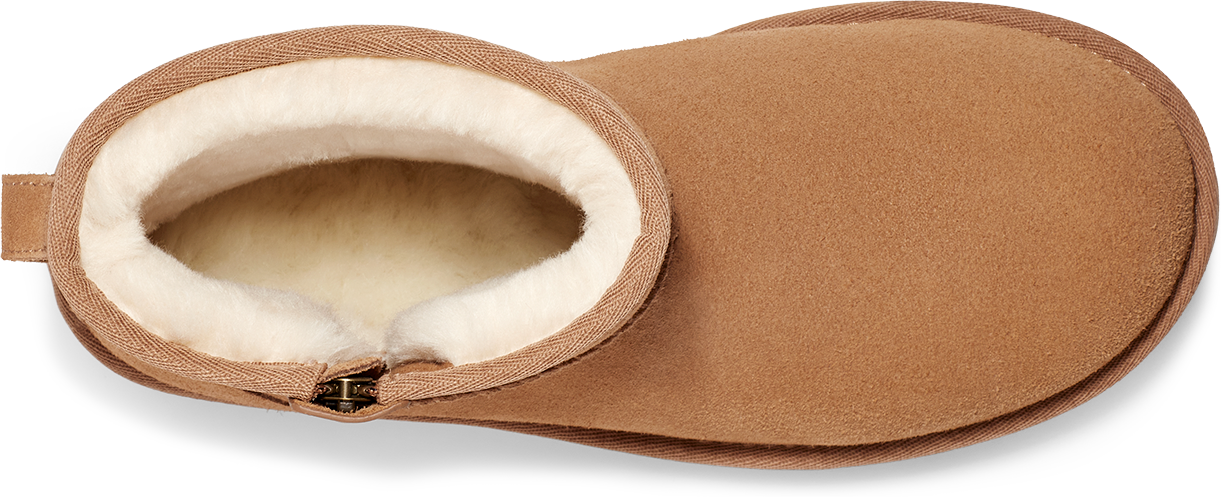 UGG Classic Mini Bailey Zip Chestnut Divers