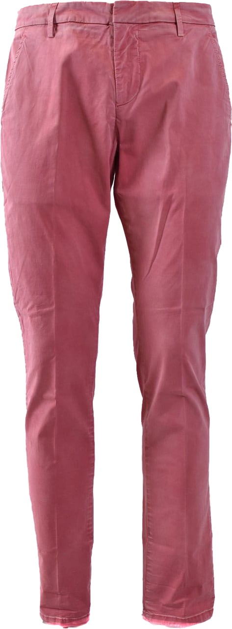 Dondup Trousers Pink Roze