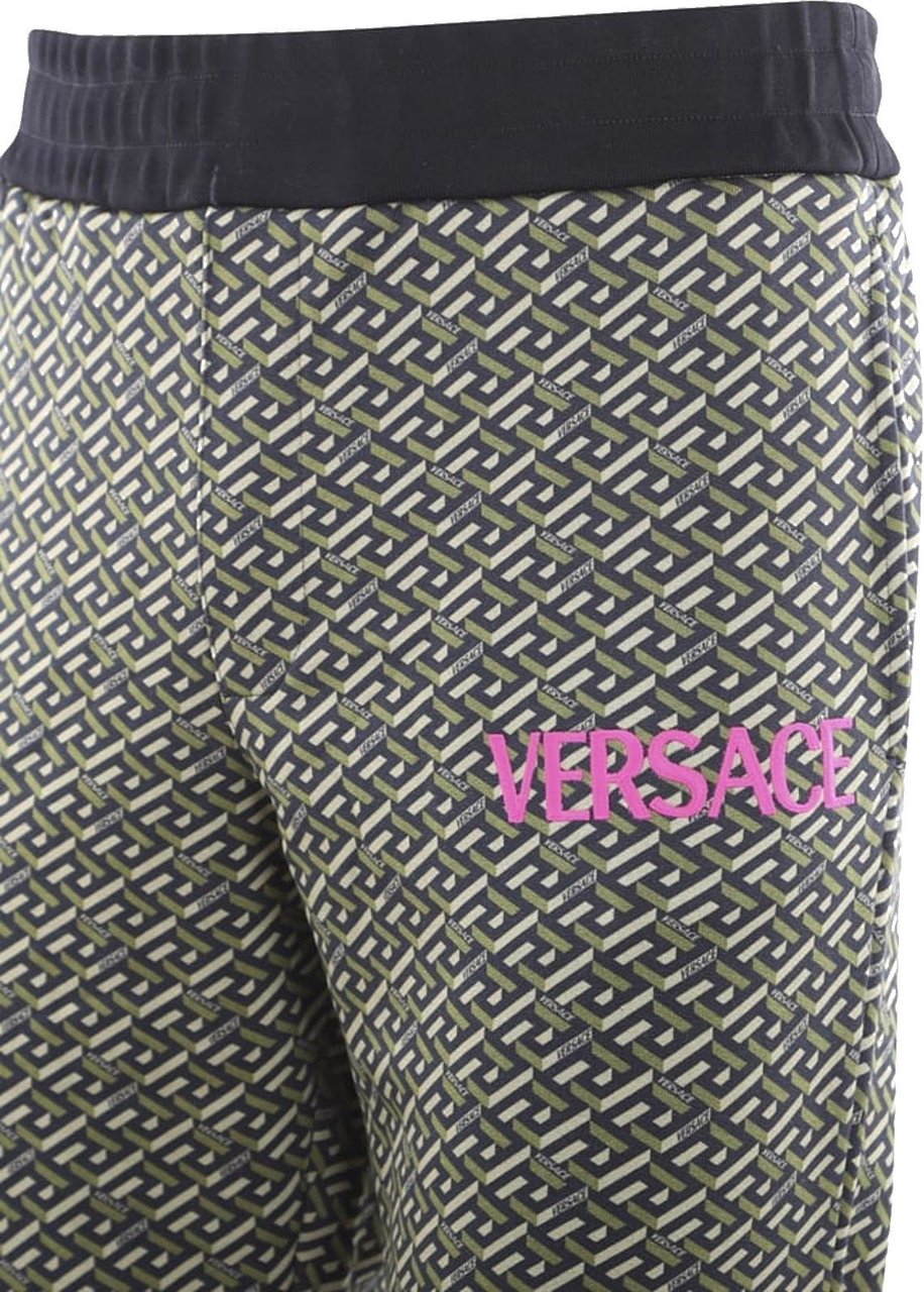 Versace Versace Cotton Joggers Zwart