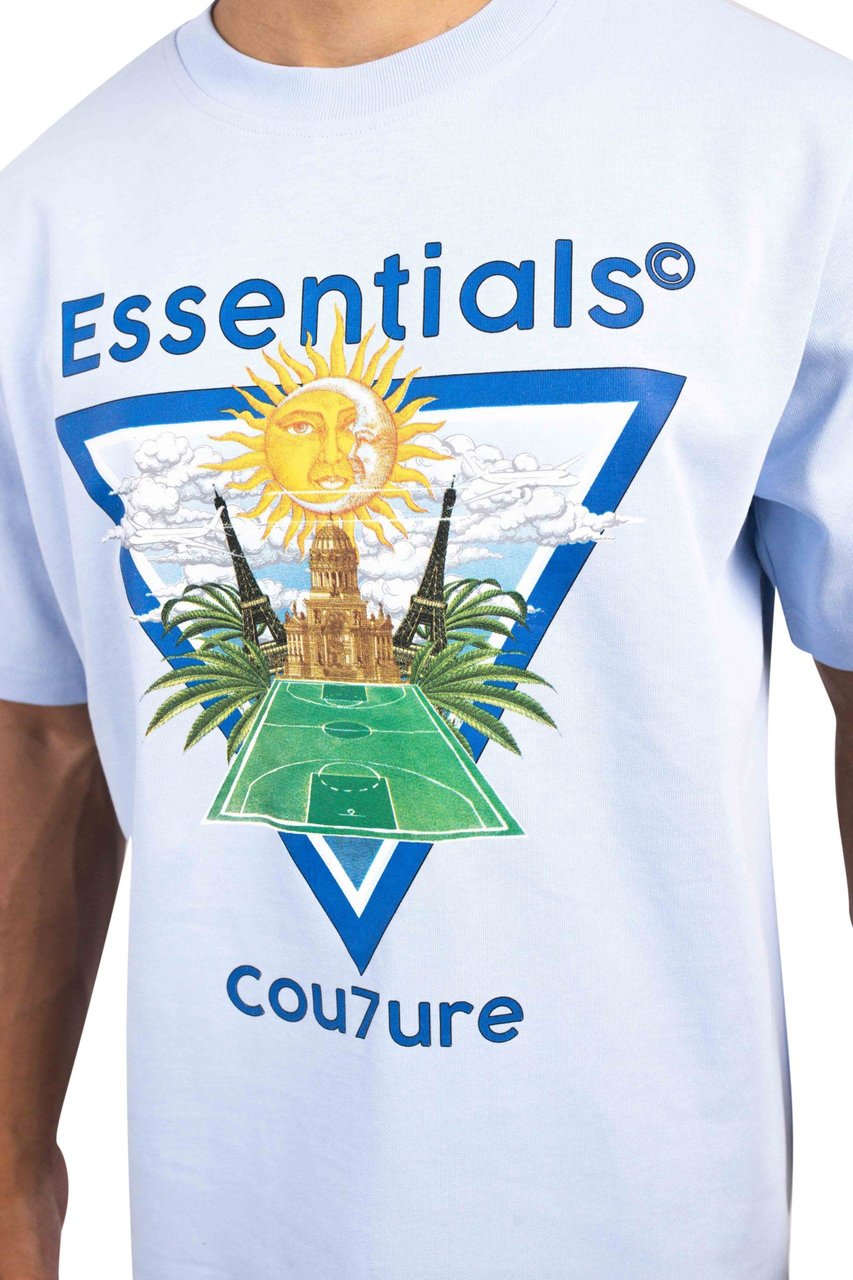 Cou7ure Essentials Tennessee T-shirt Heren Blauw Blauw