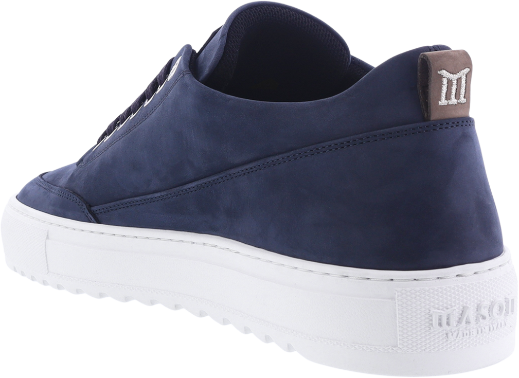 Mason Garments Sneaker Blauw Blauw