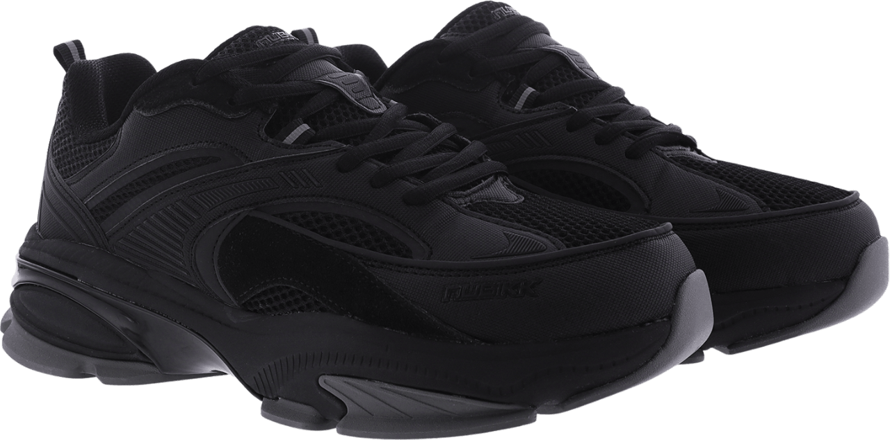 Nubikk Comet Runner | Zwart Raven Sneakers voor Heren Beige