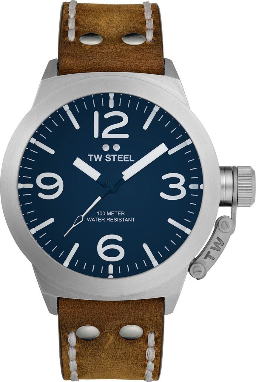 TW Steel CS102 Canteen horloge 45 mm Blauw