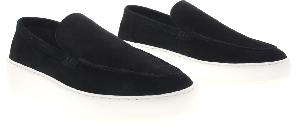 Nubikk Jiro Suo | Blauwe Mid Loafers Blauw