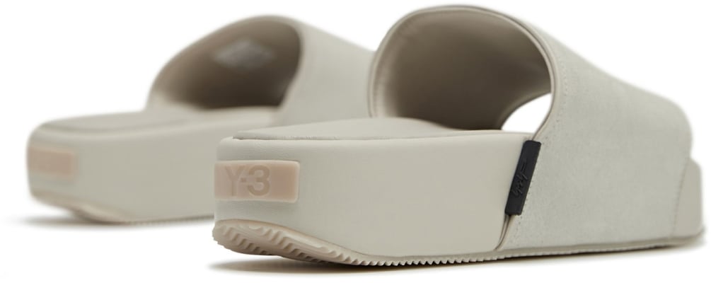 Y-3 New Slide Sandals Grijs