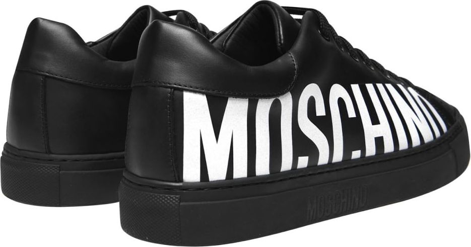 Moschino Side Logo Sneakers Zwart