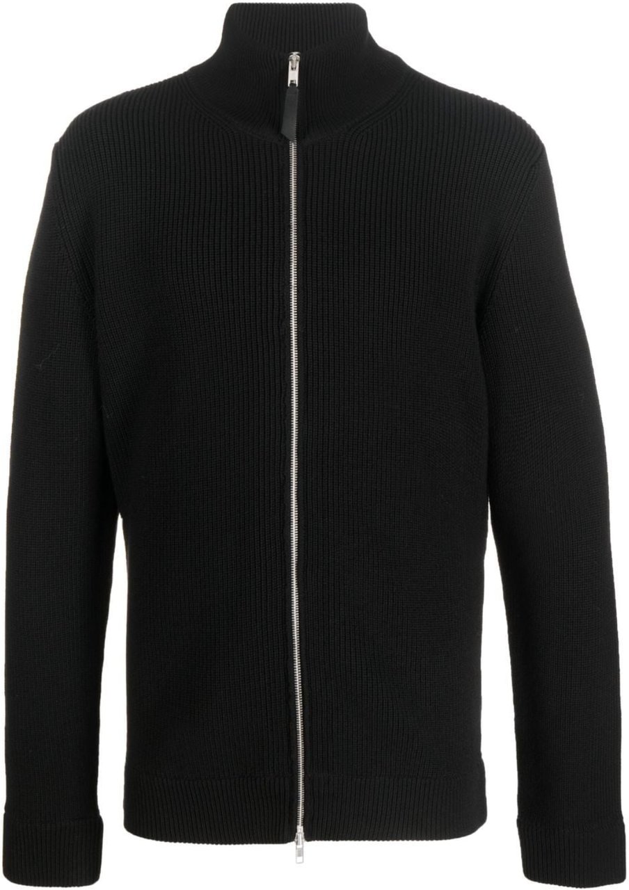 Maison Margiela Pullover With Zipper Zwart